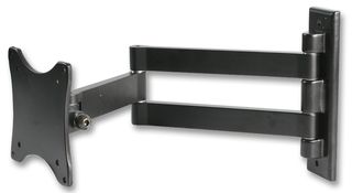 long arm mount for controllers with multiple tilt and rotate angles.