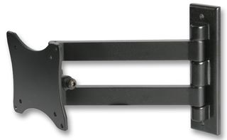 medium arm mount for controllers with multiple tilt and rotate angles.